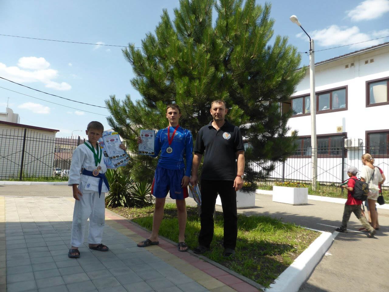 Соревнование по карате с медалью и сертификатом